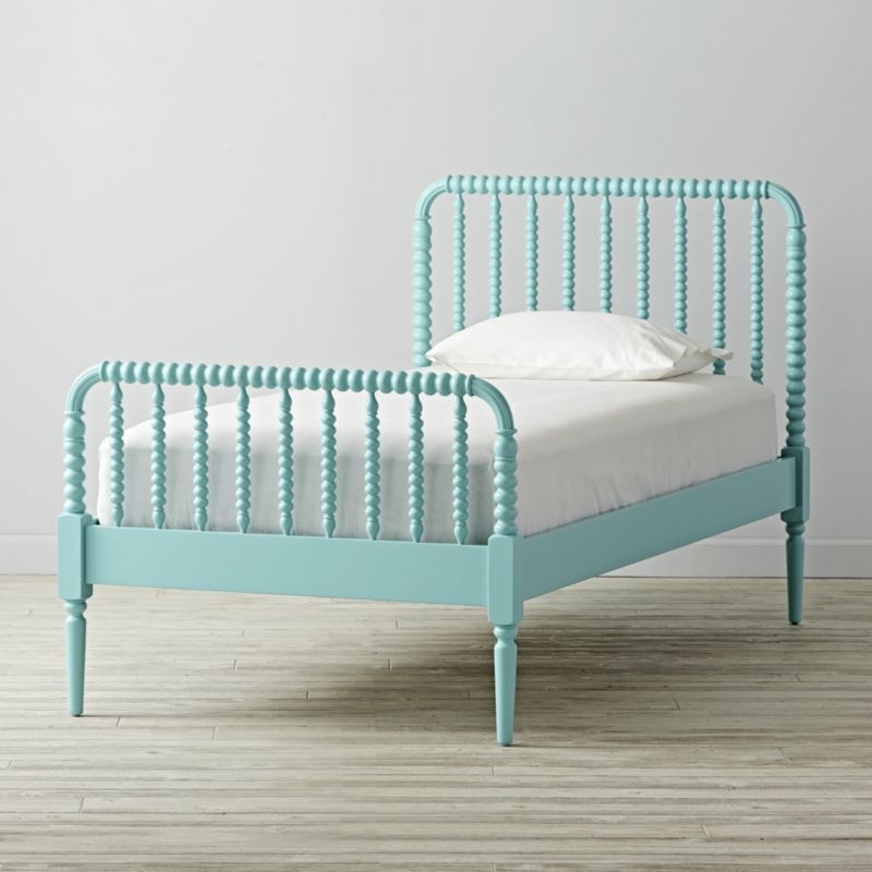 Jenny Lind Teal Full Bed - Image 4