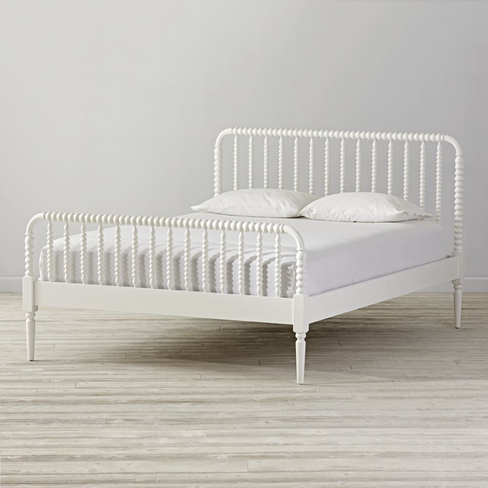 Jenny Lind White Queen Bed - Image 0