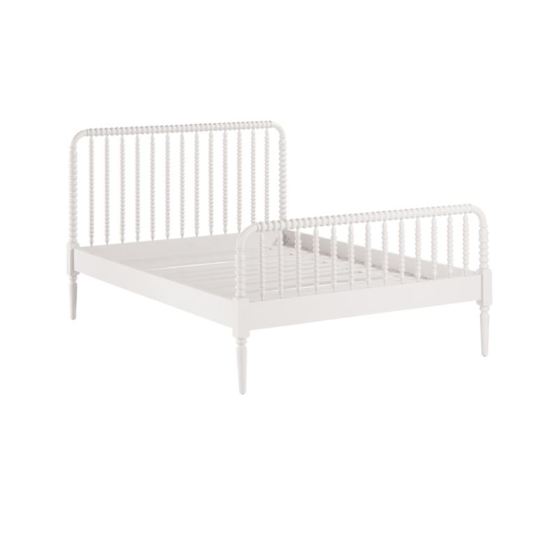 Jenny Lind White Queen Bed - Image 5
