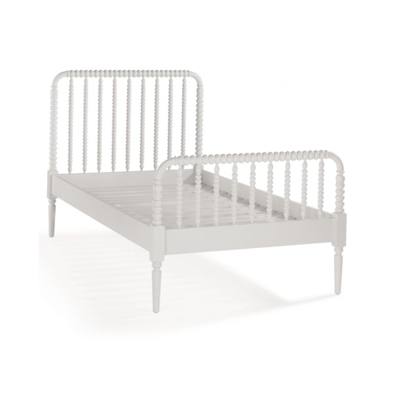 Jenny Lind White Queen Bed - Image 8