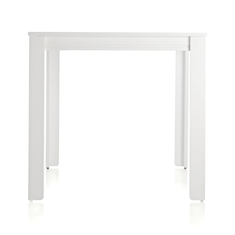 Small Adjustable White Kids Table, Tall Legs - Image 2