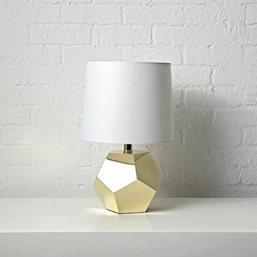 Geometric Gold Lamp - Image 0