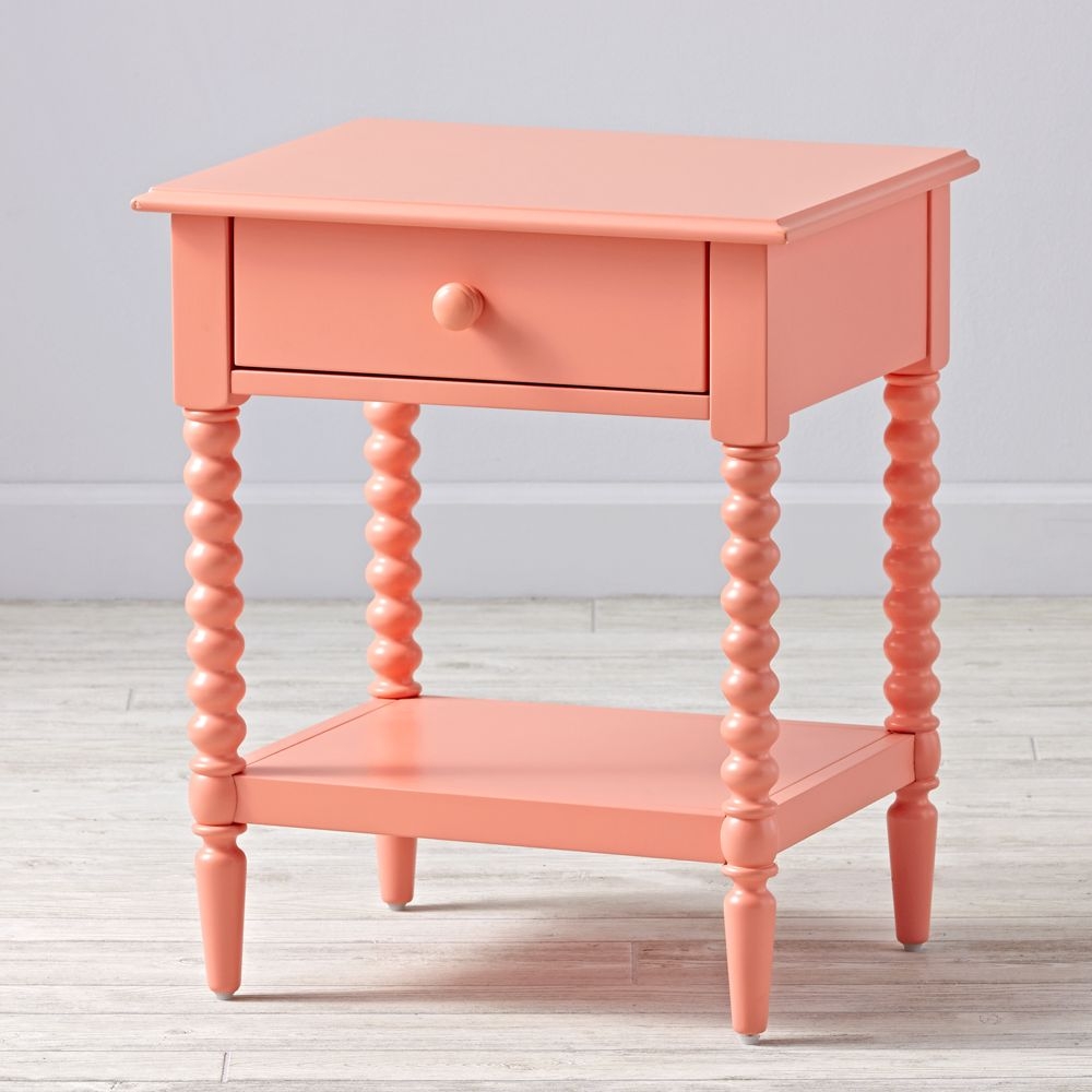 Kids Jenny Lind Coral Nightstand - Image 0
