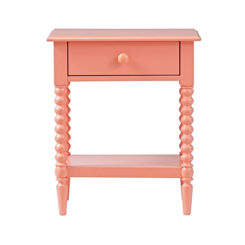 Kids Jenny Lind Coral Nightstand - Image 2