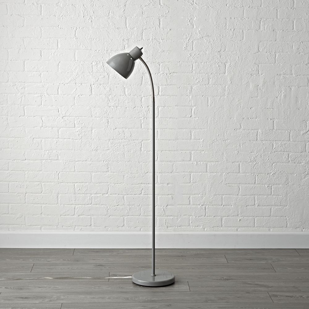 Grey Adjustable Floor Lamp - Image 0