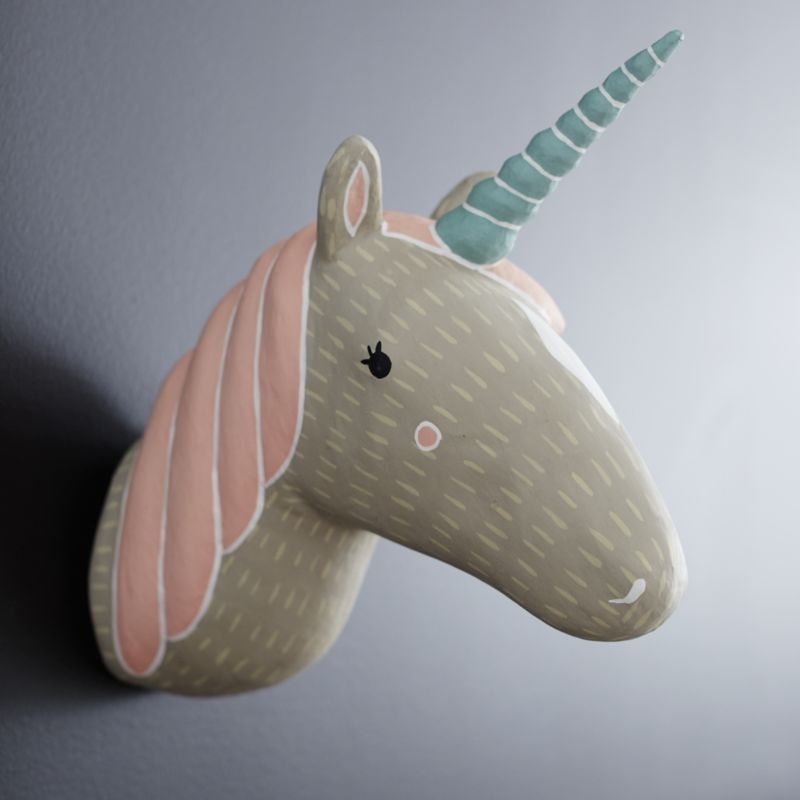 Paper Mache Unicorn Head - Image 6