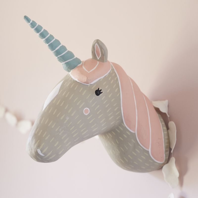 Paper Mache Unicorn Head - Image 10