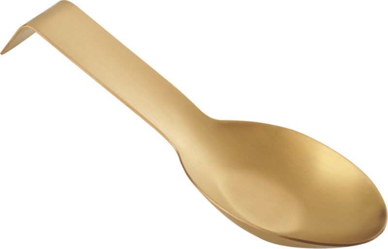 Brushed Bronze Spoon Rest - Image 2