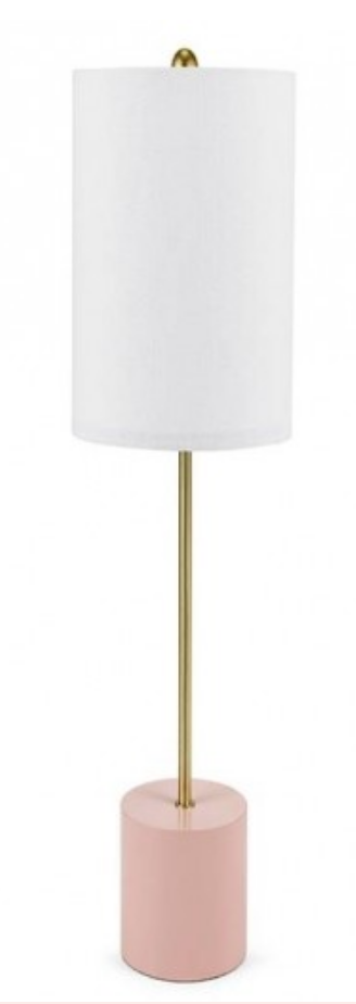 Cupcakes and Cashmere Elemental Table Lamp, Blush - Image 0