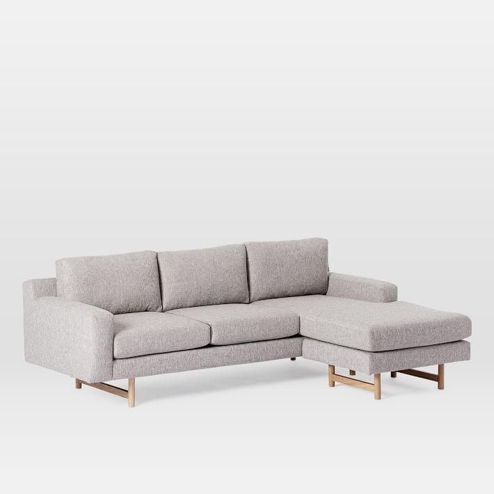 Eddy Reversible Sectional - Large feather gray - Image 0