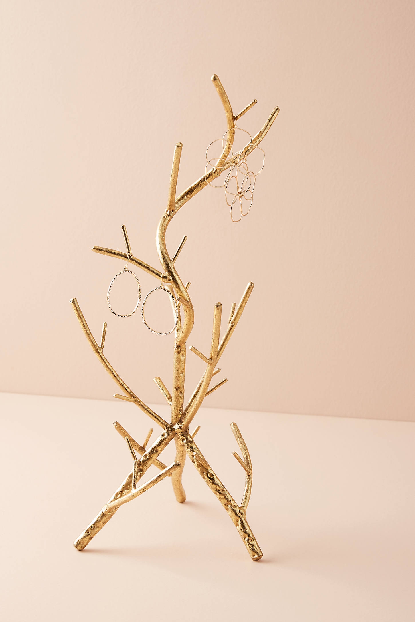 Golden Branch Jewelry Stand By Anthropologie in Gold - Image 0