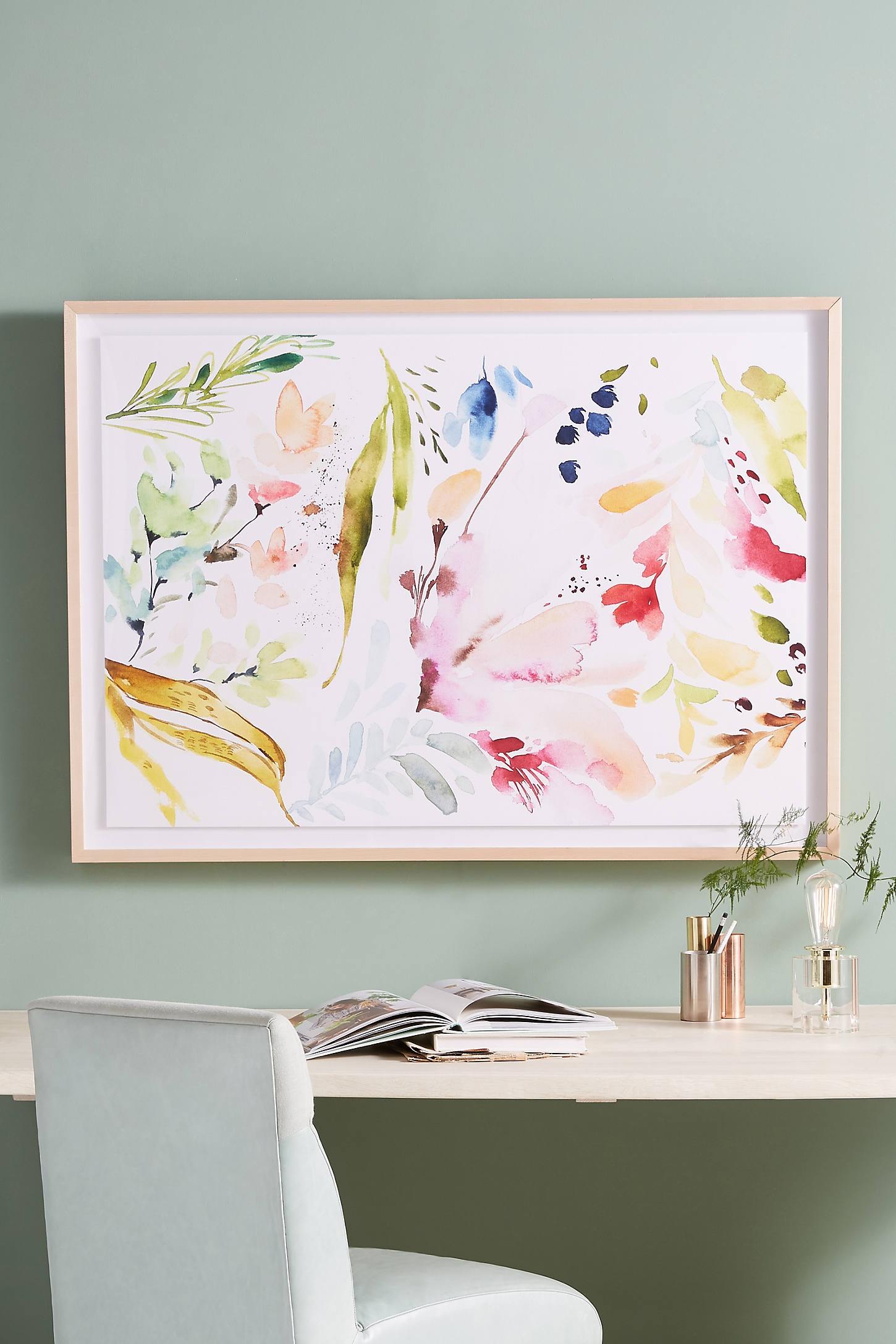 Watercolor Petals Wall Art - Image 0