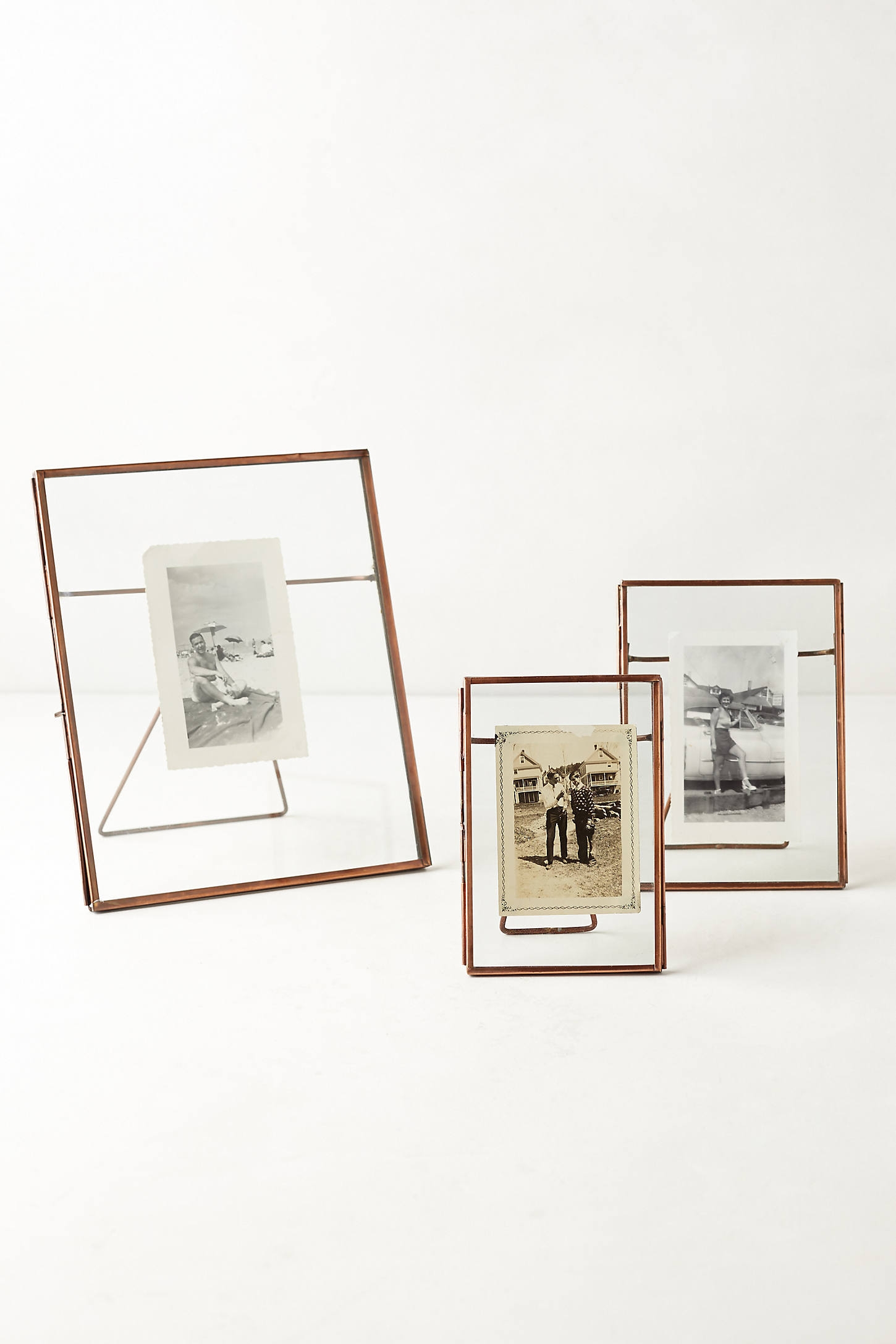 Pressed Glass Photo Frame By Anthropologie in Brown Size 4 X 6 - Image 0