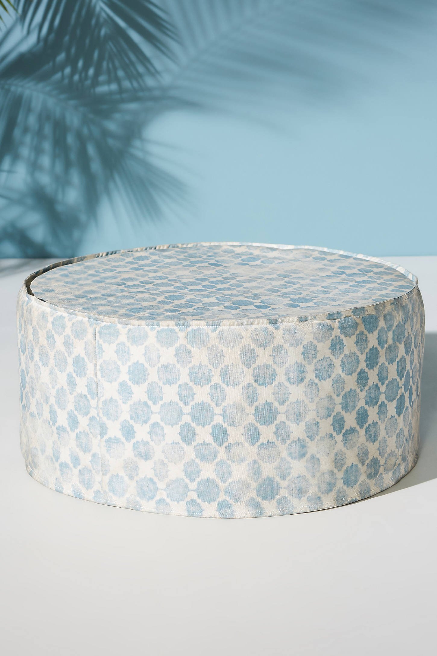 Mod Fret Clive Indoor/Outdoor Ottoman - Image 0