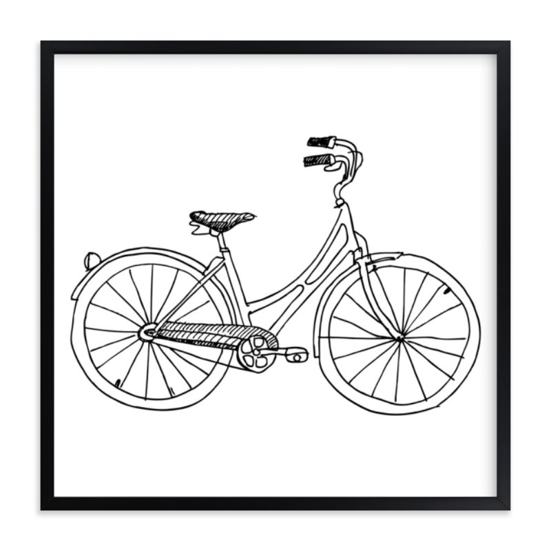 bicycle  ART PRINTS, 16"x 16" - Image 0