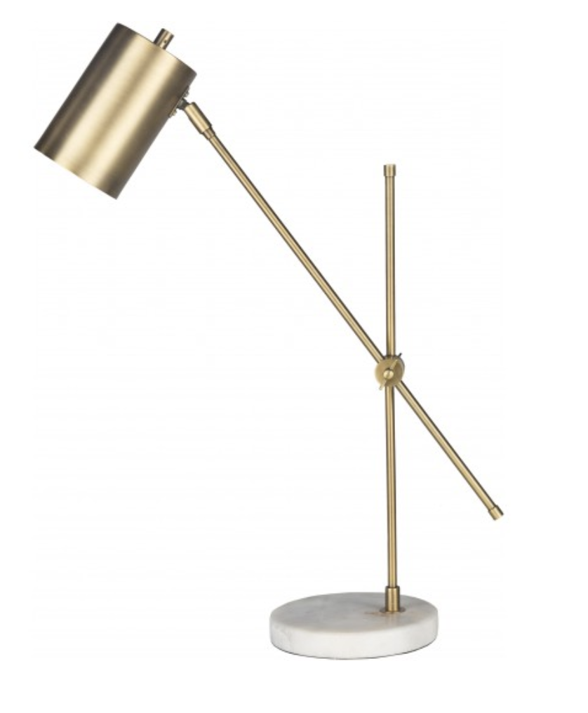 GENE TABLE LAMP, GOLD - Image 0