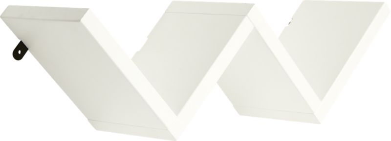 Origami White Wall Shelf - Image 1