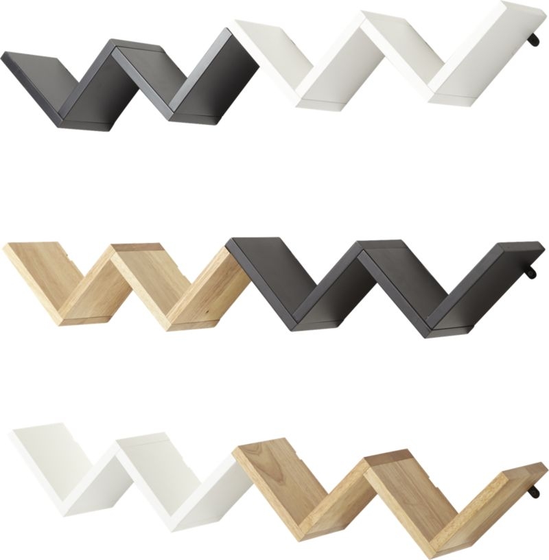 Origami White Wall Shelf - Image 4