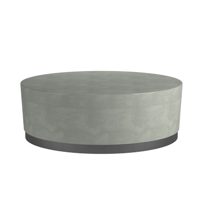 Lucca Round Concrete Coffee Table - Image 0