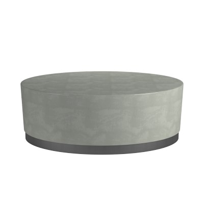Lucca Round Concrete Coffee Table - Image 1