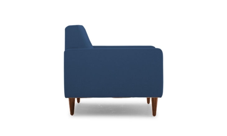 Blue Korver Mid Century Modern Chair - Key Largo Denim - Medium - Image 1
