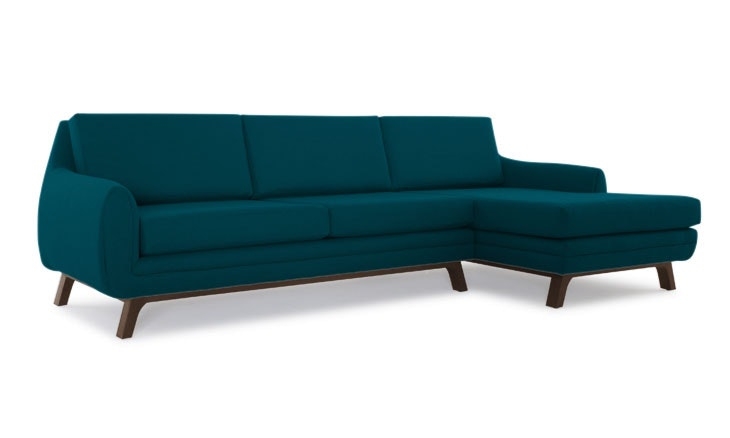 Midcentury Modern Sofa Gervin - Merit Dove - Medium - Beige - Image 3