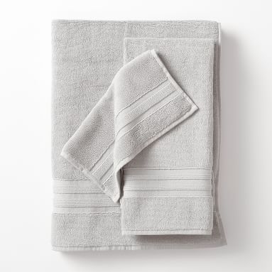 Everyday Essential Towel Set, Light Gray - Image 1