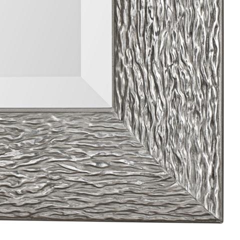 Mossley Metallic Silver Wall Mirror - Image 3