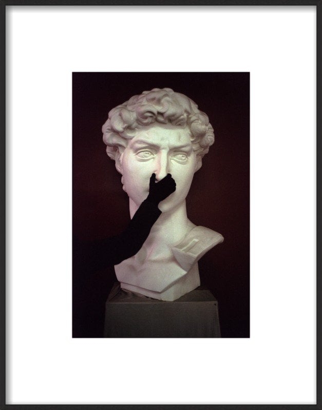 Knuba, 2010 - 14" x 20" - matte black metal frame w/ matte - Image 0