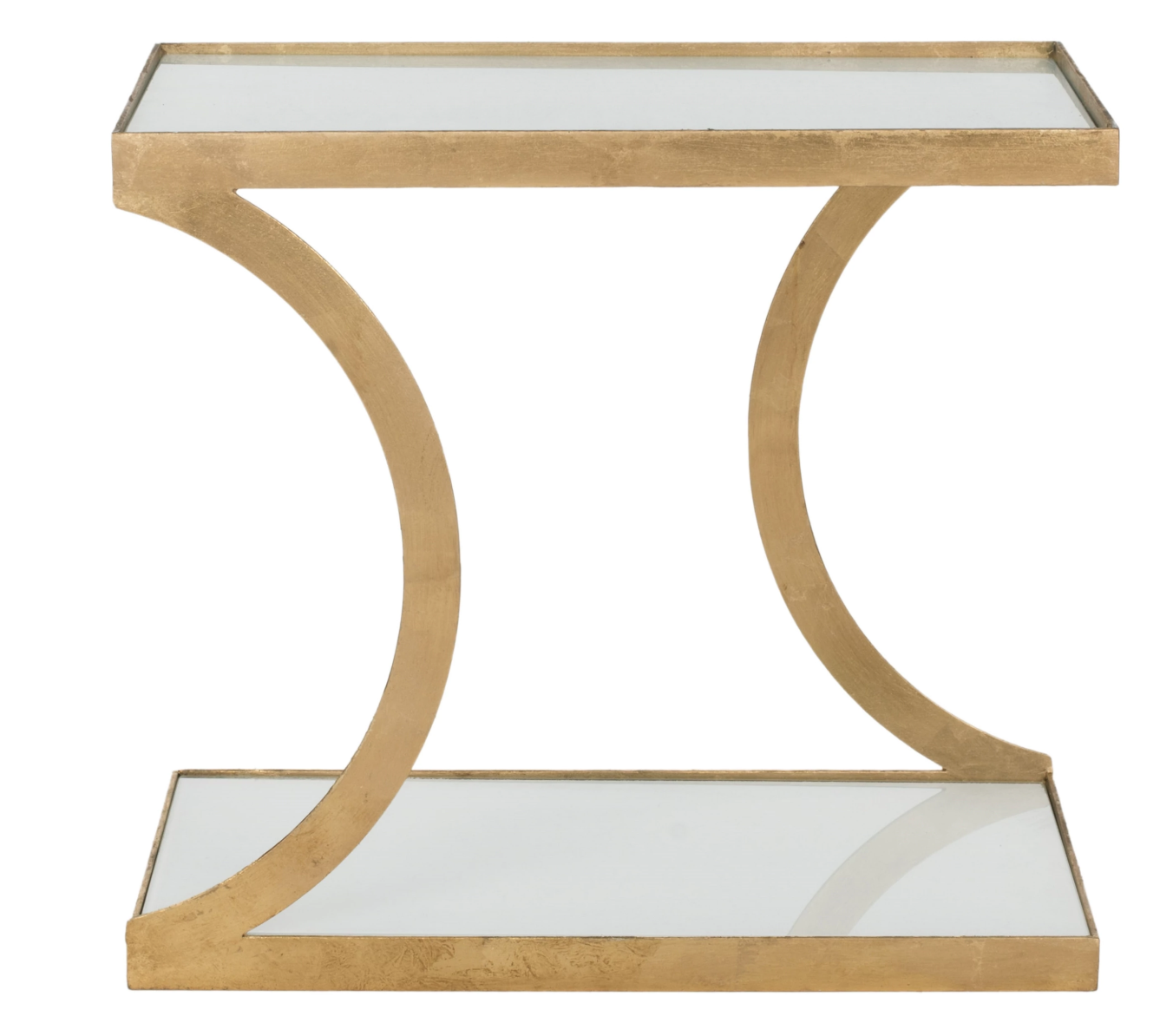 Sullivan Accent Table - Gold/White - Arlo Home - Image 0