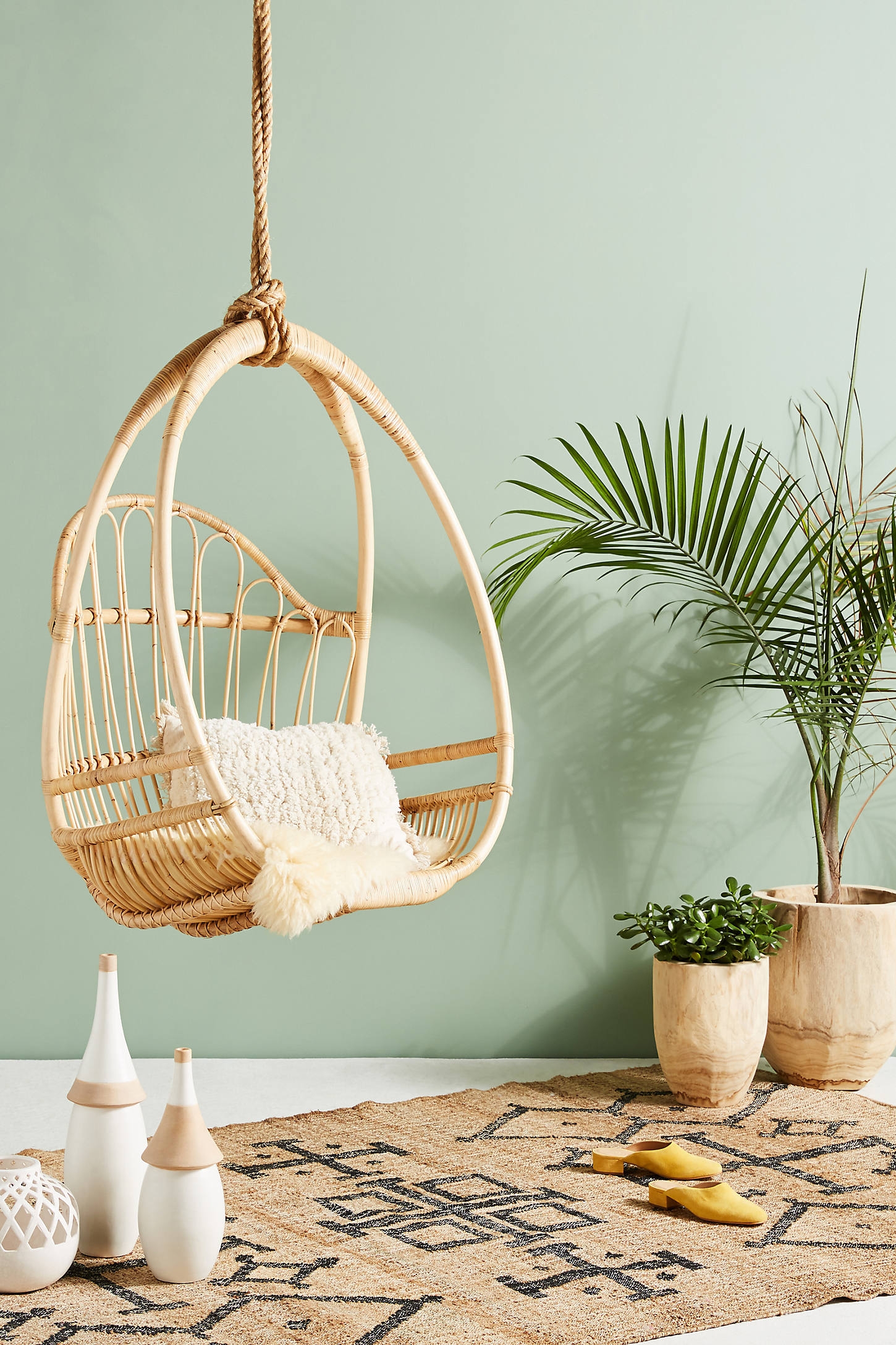 Woven Hanging Chair - Image 2