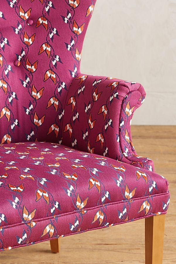 Vine-Woven Wingback Chair - Image 2