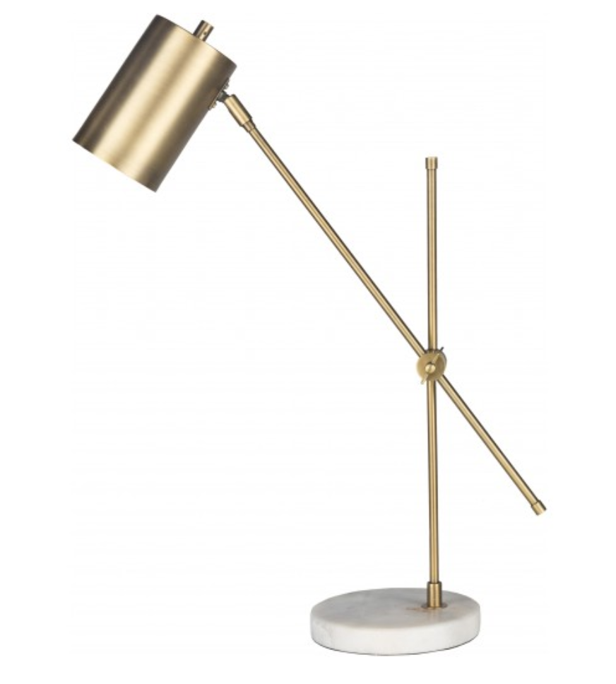 GENE TABLE LAMP, GOLD - Image 0