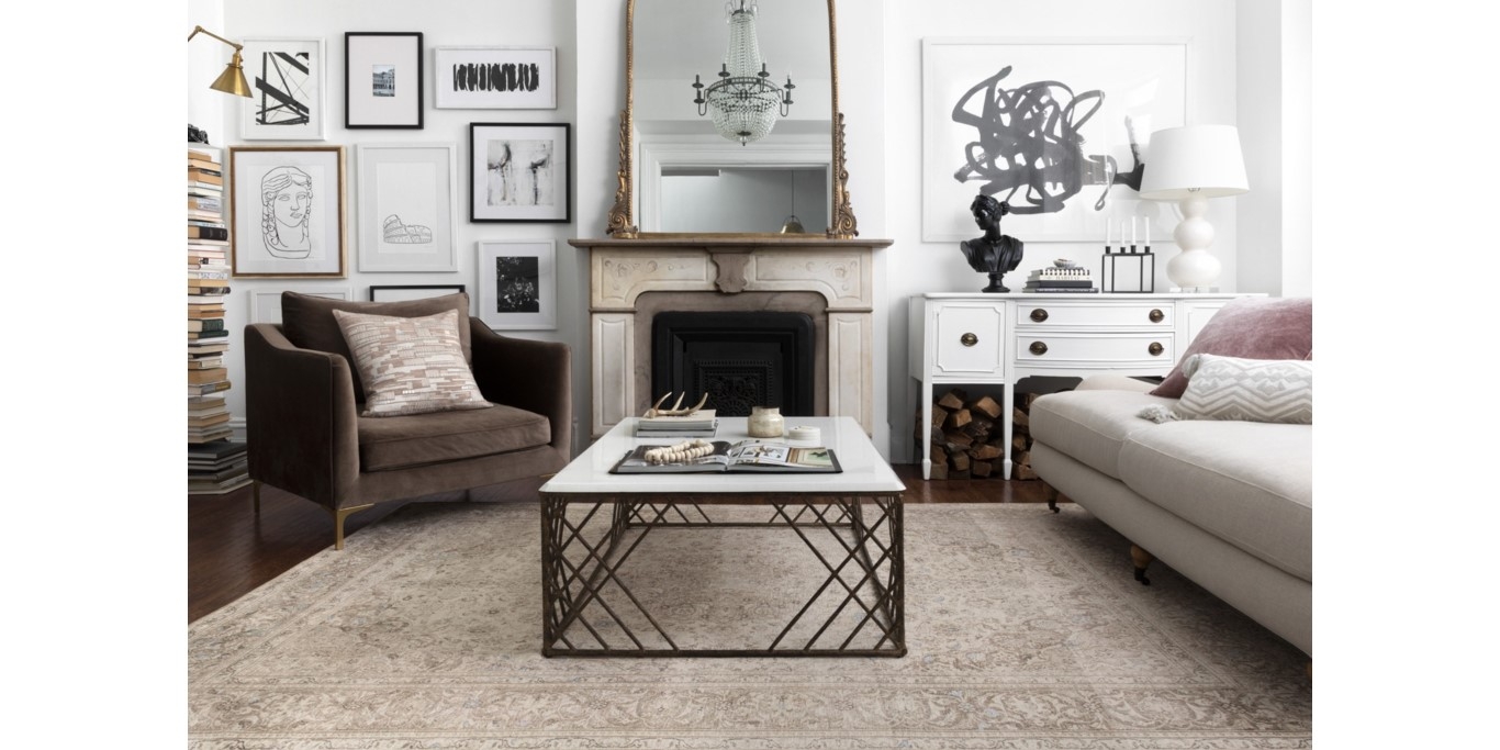 Loloi Loren Sand / Taupe 2'-6" x 7'-6" - Image 5