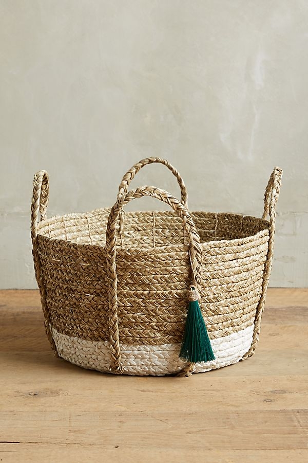 Balinese Tassel Basket - Image 0