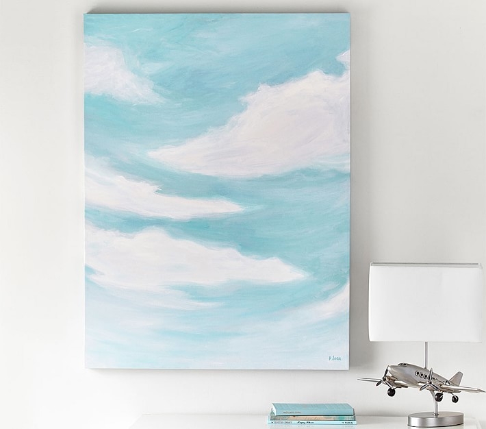Cloud Stretched Canvas Art - Image 0
