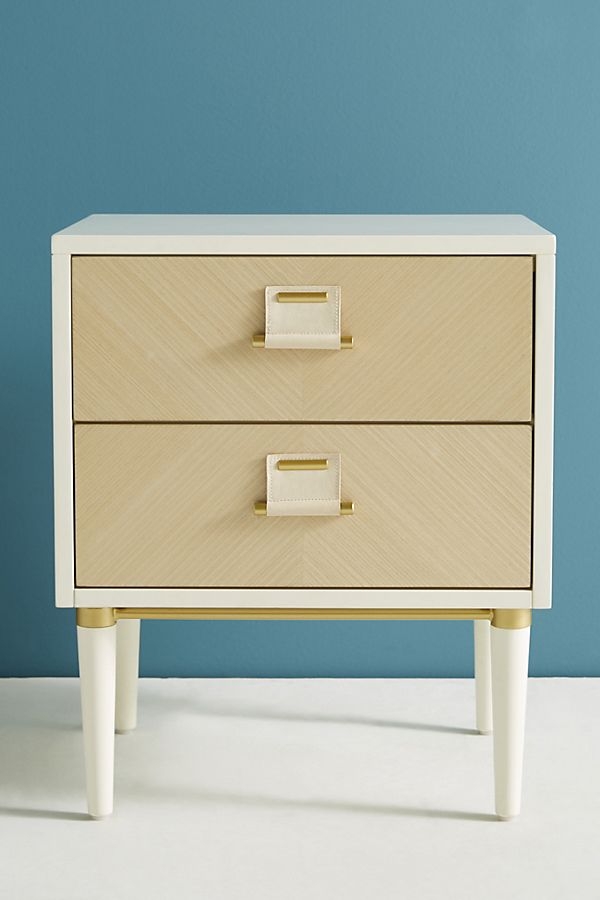 Geo-Marquetry Nightstand - Image 1
