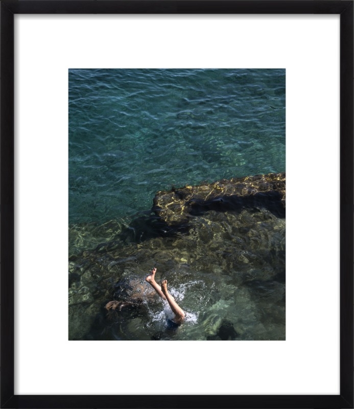 Marina Di Praia, Italy - 14x17 - Contemporary Black Frame - Image 0
