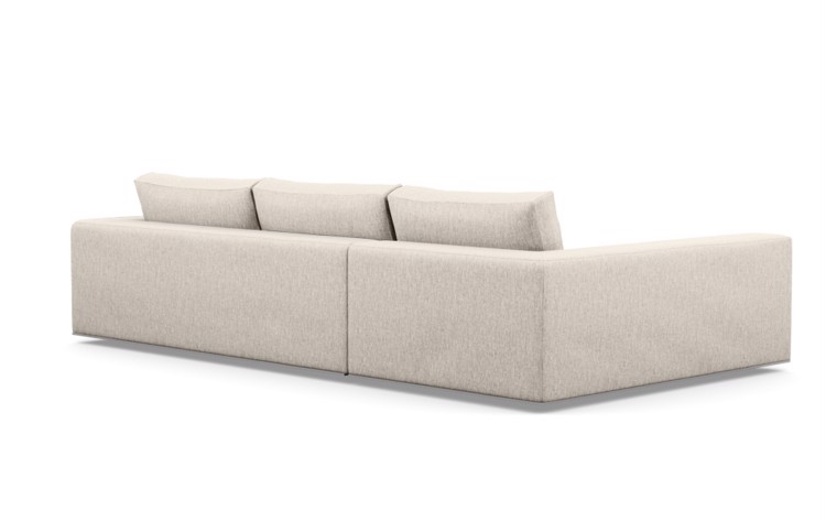 Walters Sectional Sofa with Left Chaise_ 2 cushions, wheat cross weave - Image 2