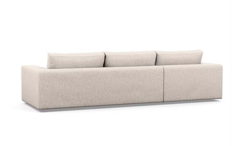 Walters Sectional Sofa with Left Chaise_ 2 cushions, wheat cross weave - Image 3