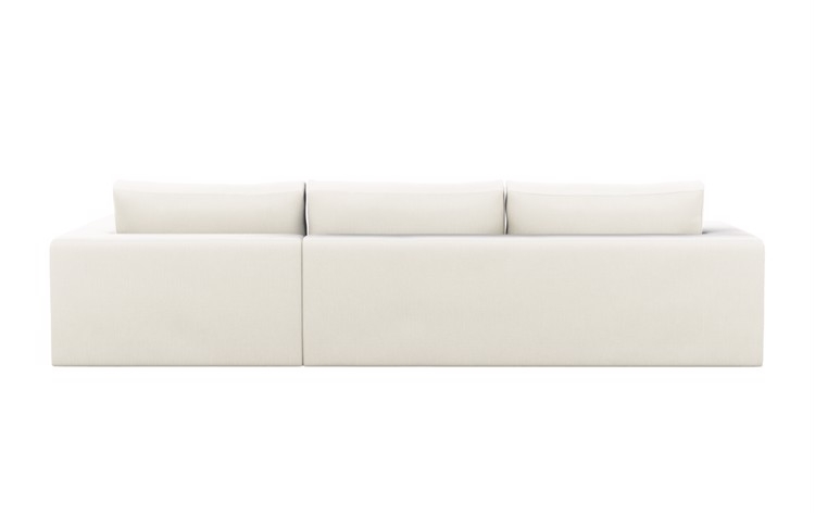 Walters Chaise Sectional in Ivory Fabric - Image 3