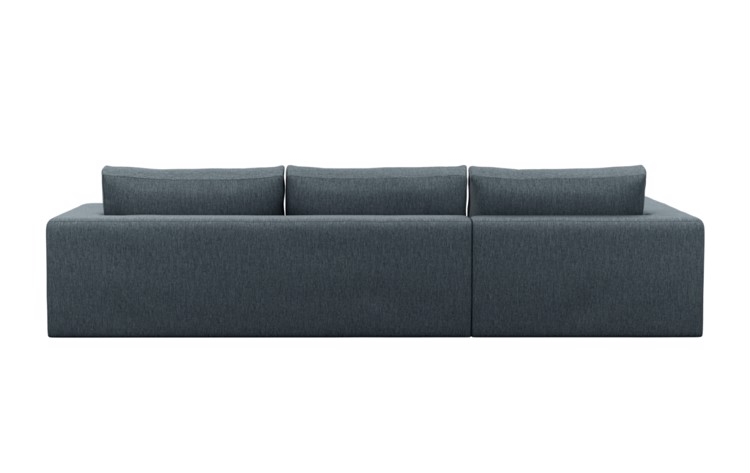 Walters Chaise Sectional in Cross Weave, Rain - Image 3