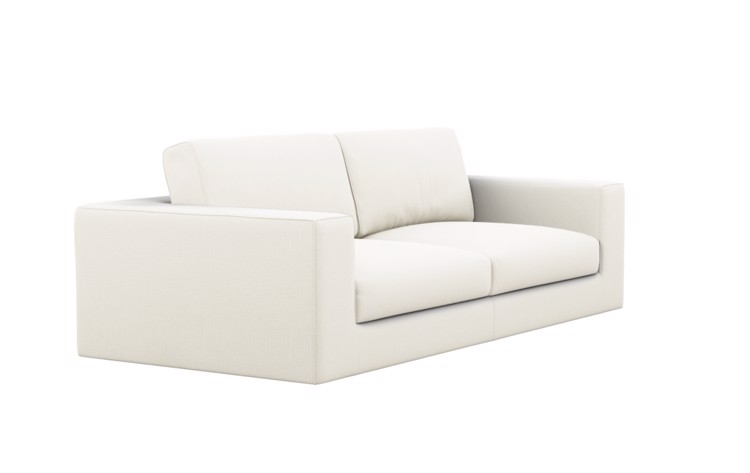 Walters Sofa in Ivory Fabric - Image 1