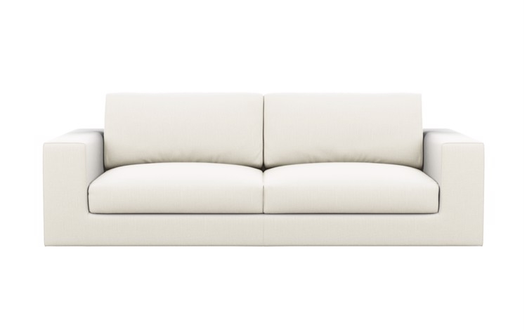 Walters Sofa in Ivory Fabric - Image 0