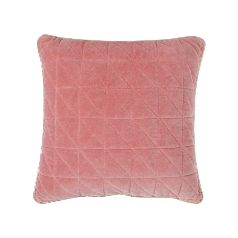 Pink Velvet Throw Pillow - Image 3