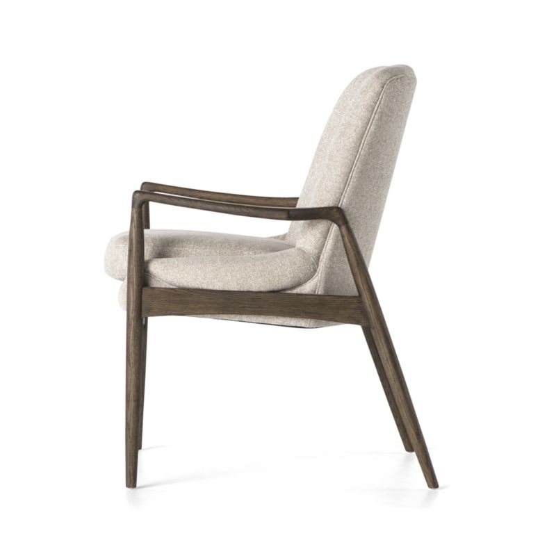 Braden Midcentury Dining Arm Chair - Image 3