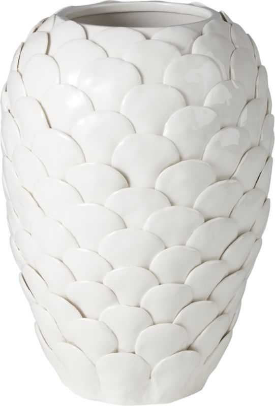 Ario White Vase - Image 2