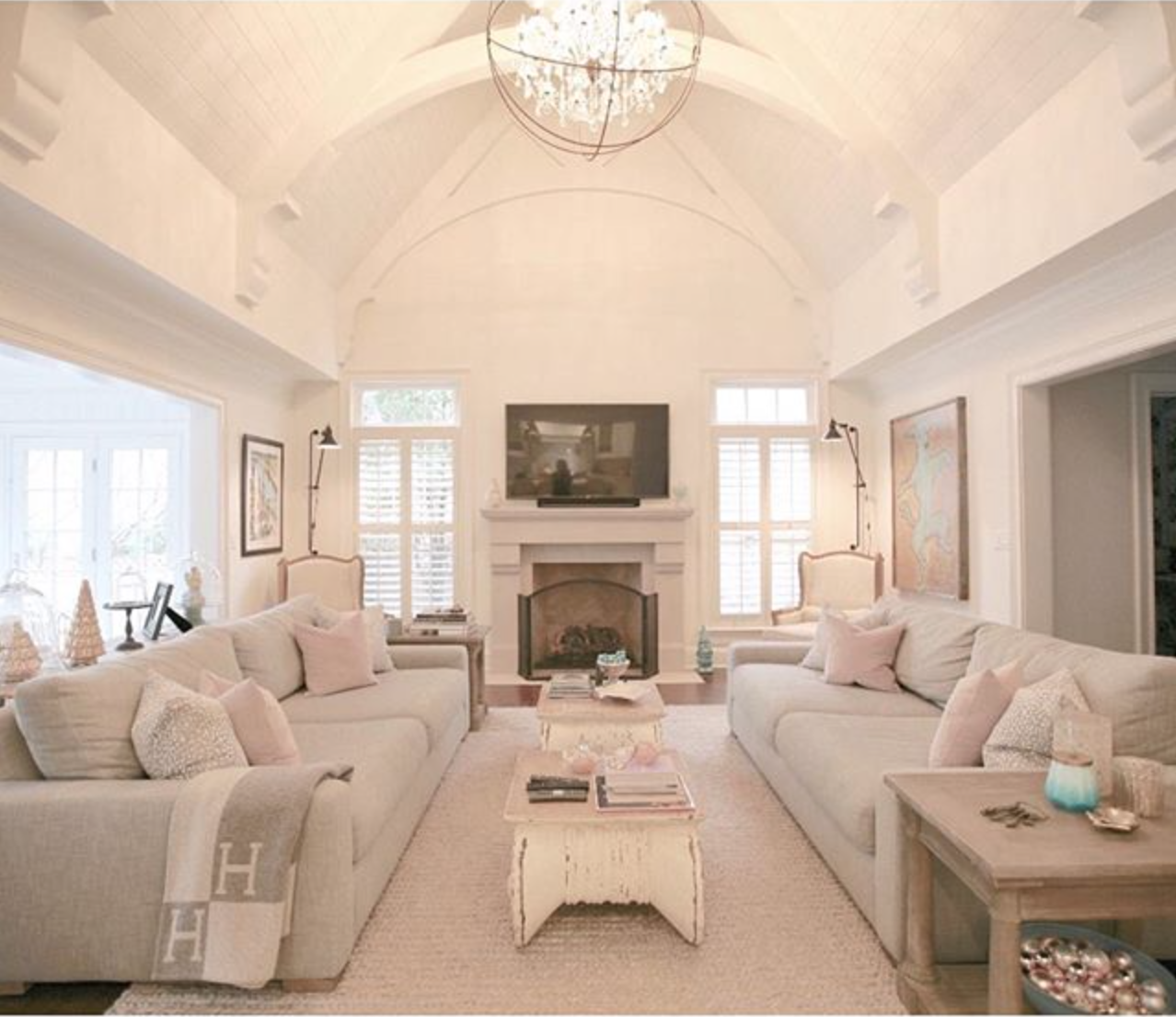 ANTELOPE LINEN PRINT // GREY - 26" X 26" - Image 3