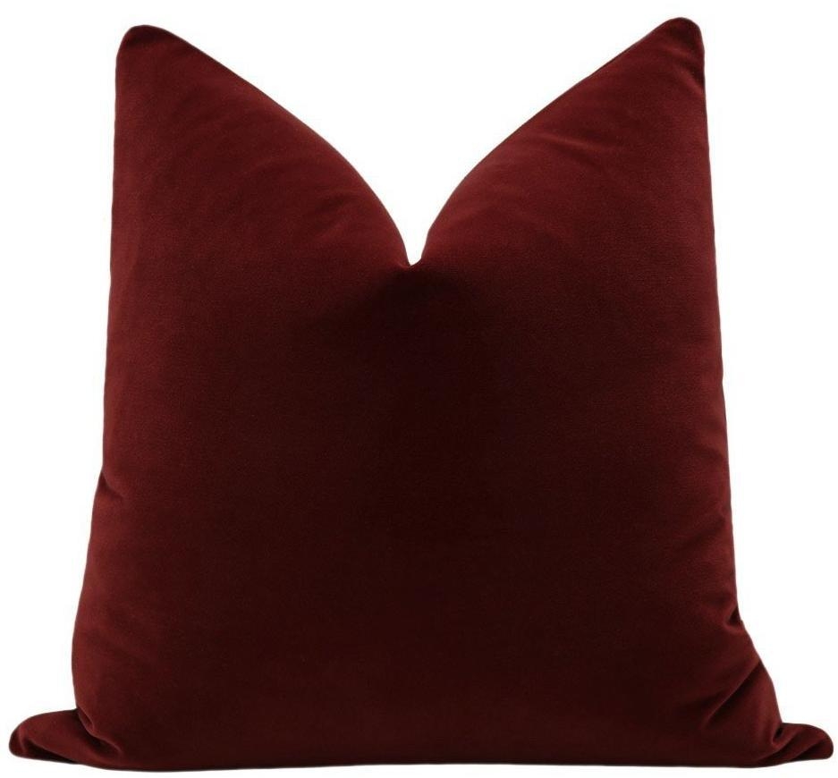 Signature Velvet // Oxblood - 12" X 18" - Image 0