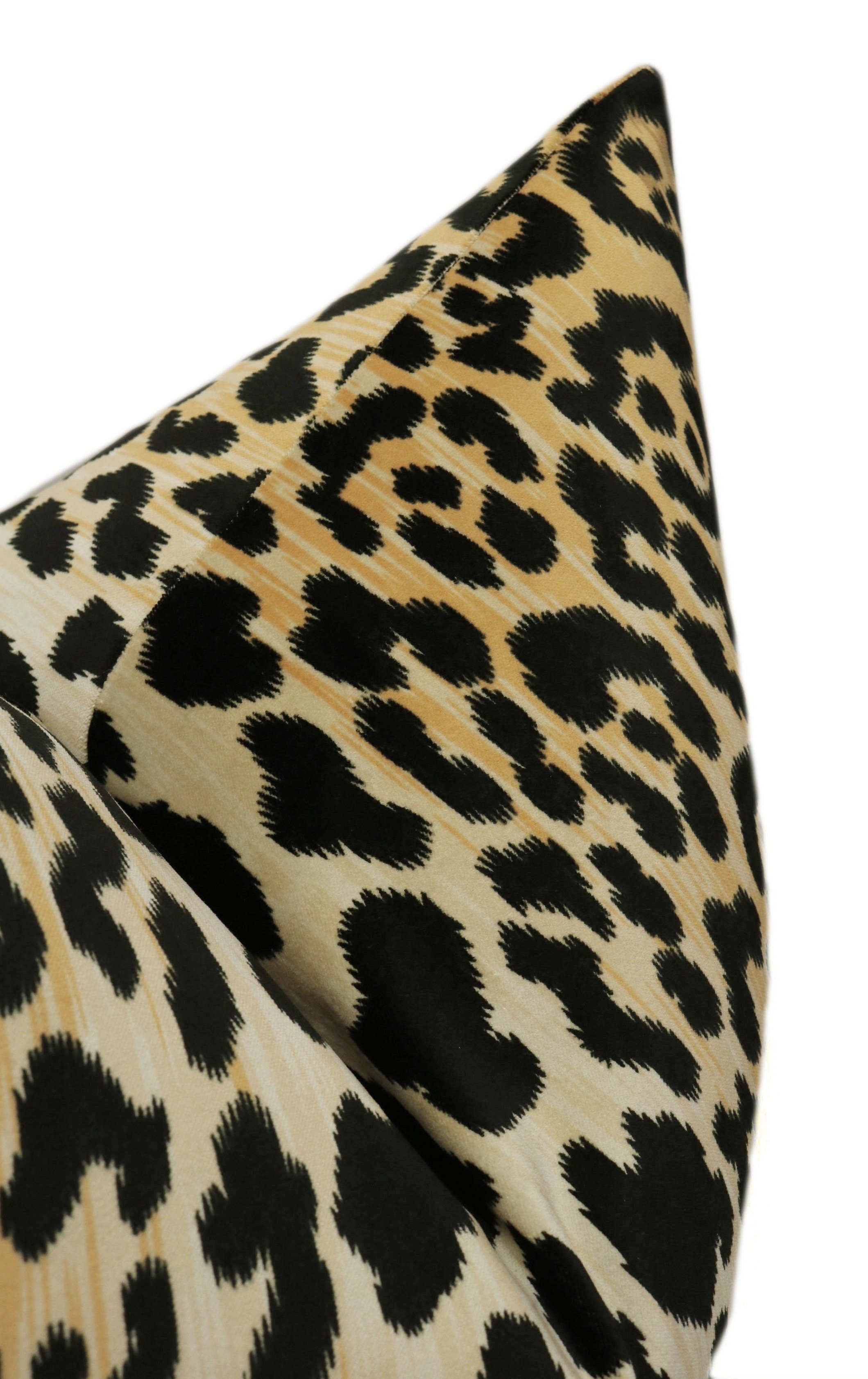 LEOPARD VELVET - 20" X 20" - Image 2